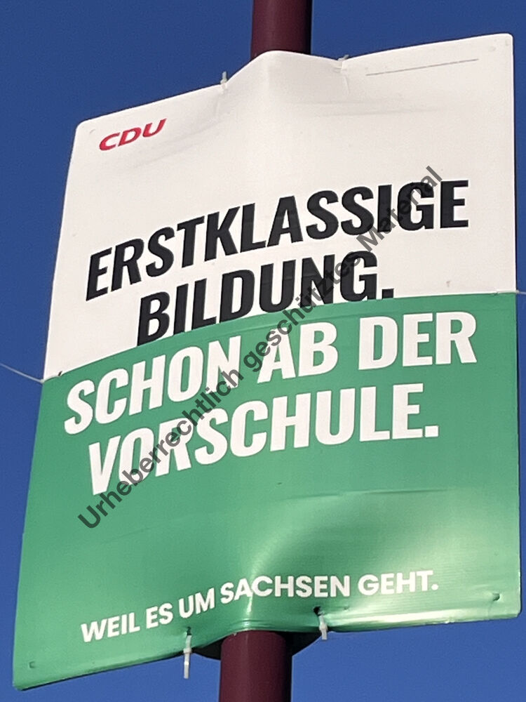 Wahlpplakat 1